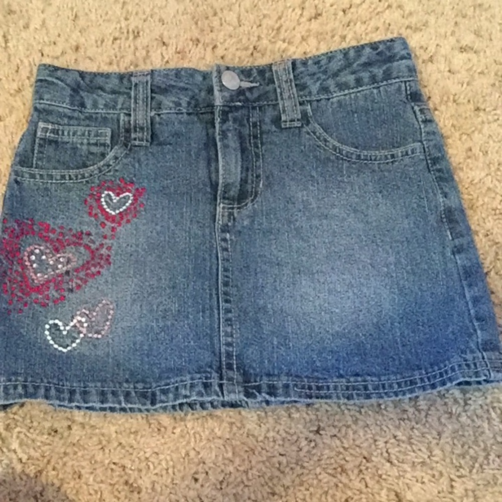 Kids jean skirt